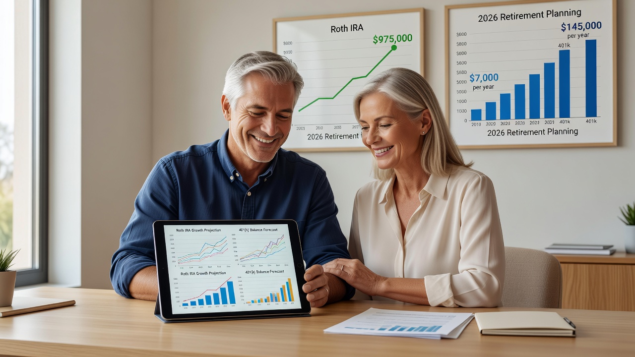 2026 Case Study: Roth IRA & 401k Retirement Success