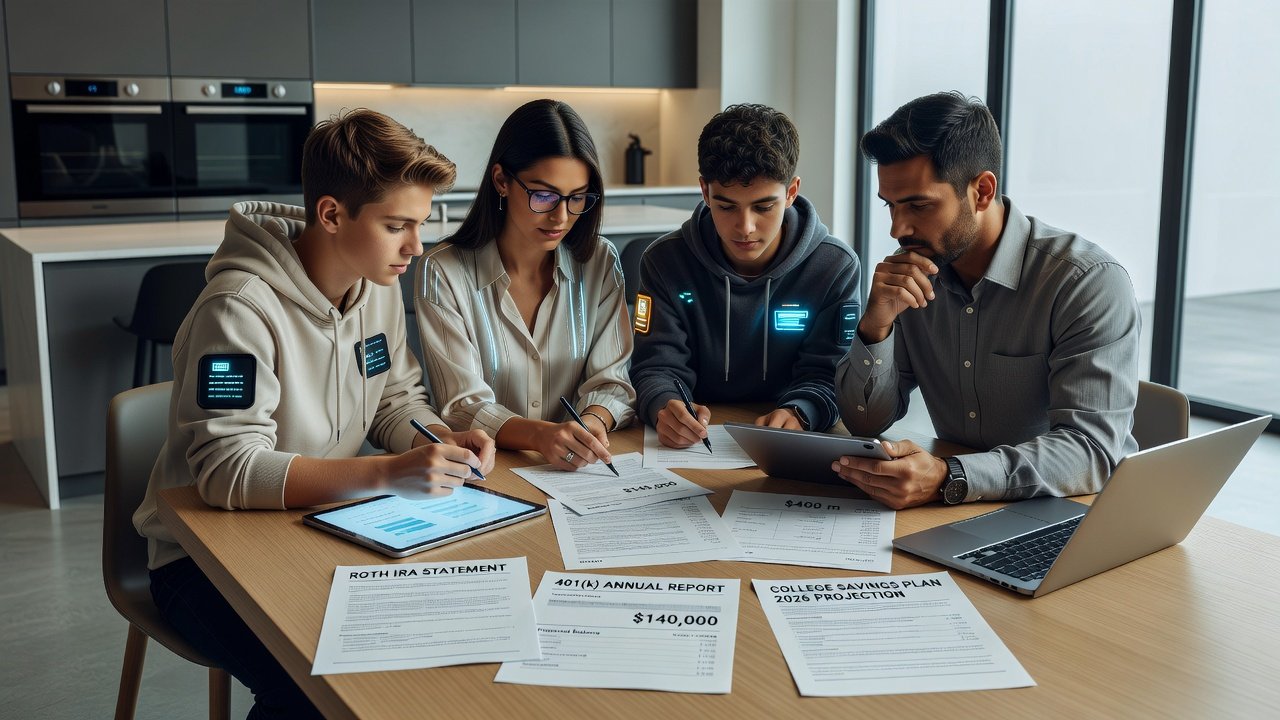 2026 Guide: Balancing Roth IRA, 401k & College Savings for Parents