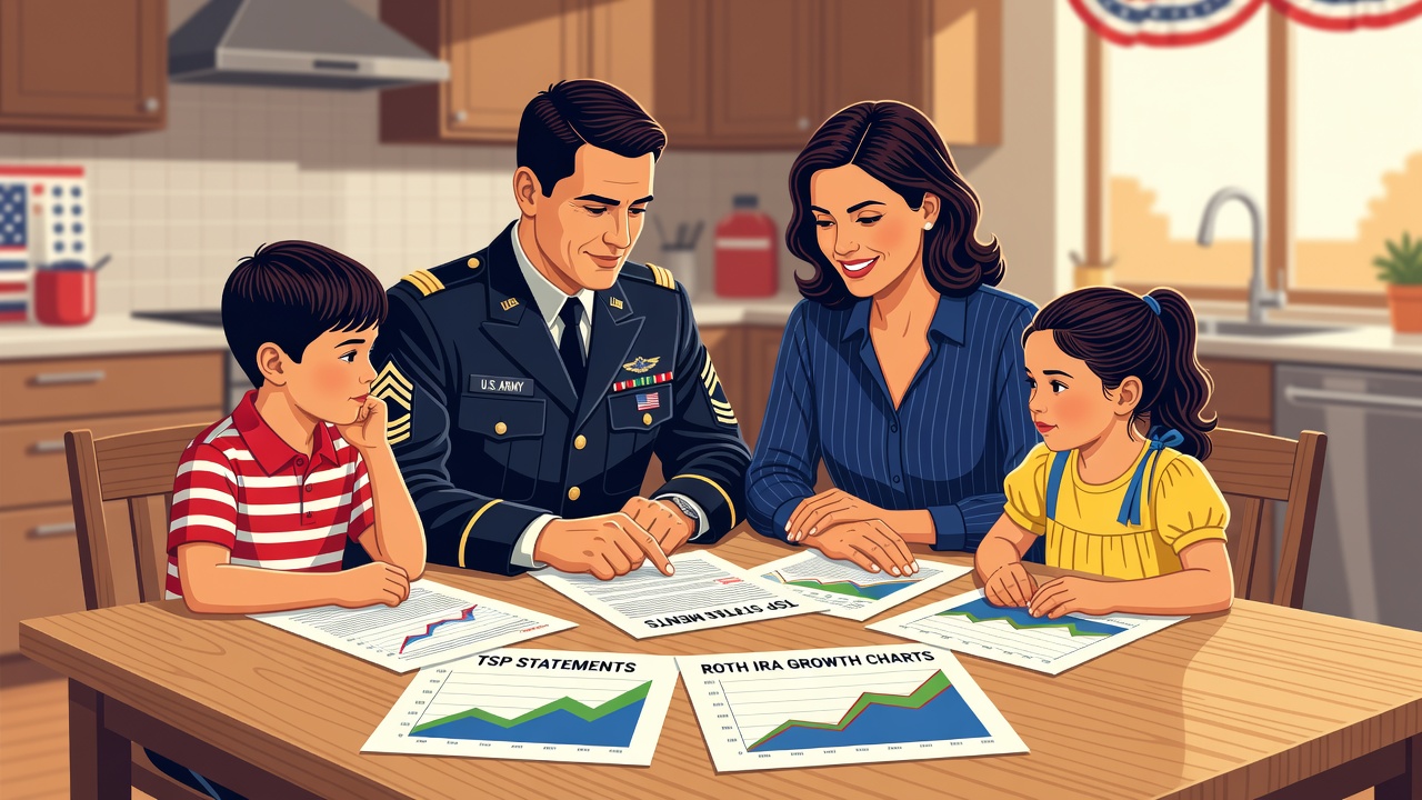 2026 Retirement Planning: Roth IRA & 401k for Military Families