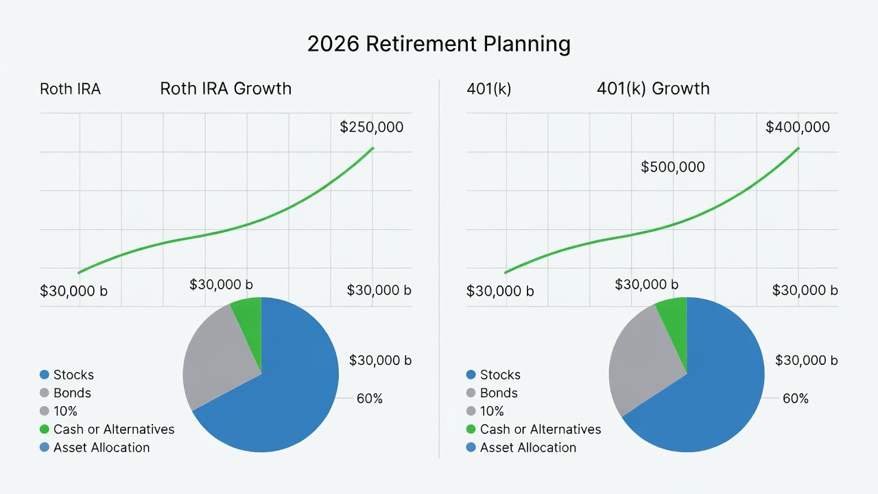 2026 Retirement Planning: Roth IRA & 401k Rebalancing Guide