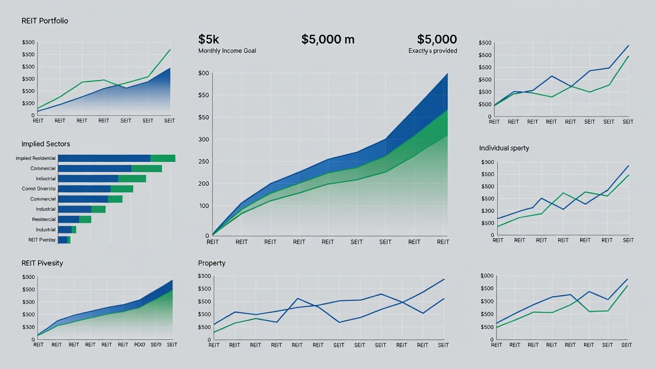 6 Steps to $5k Monthly Passive Income via REIT Dividends in 2026