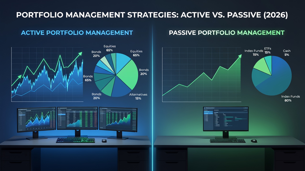 Active vs Passive Portfolio Management: 2026 Comparison