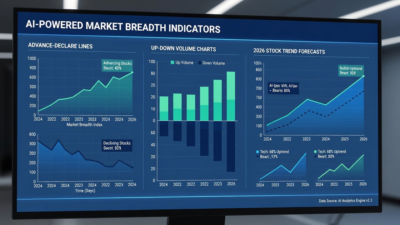 AI Market Breadth Indicators for 2026 Stock Trends