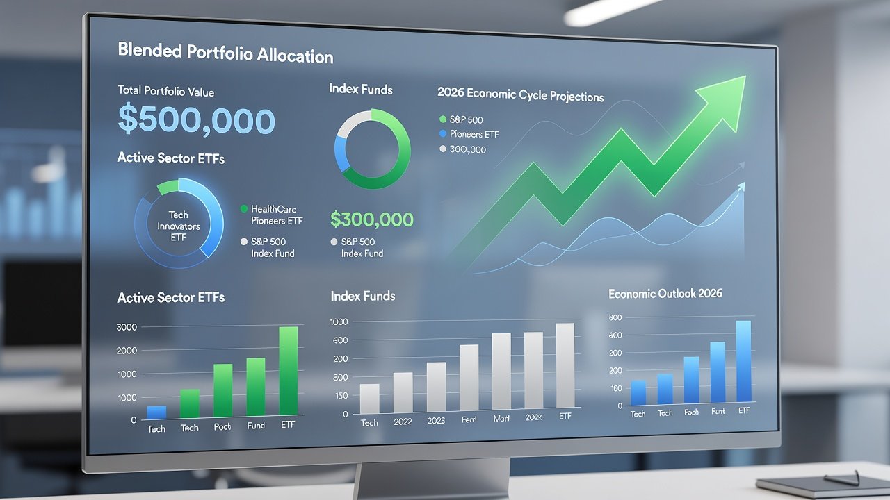 Blending Active Sector ETFs with Index Funds for 2026 Cycles