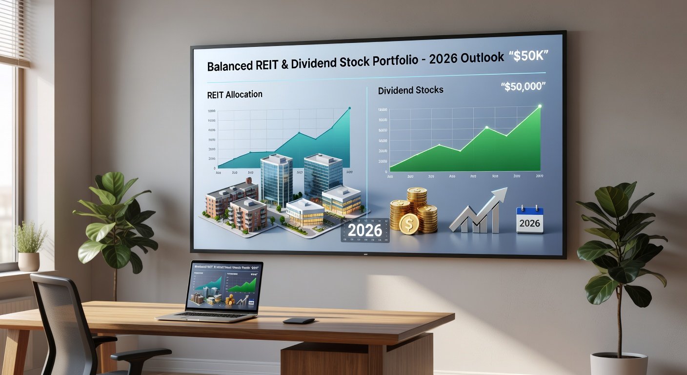 Case Study: REITs + Dividends = 8% Passive Income 2026