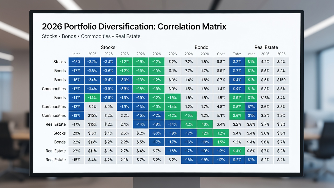Correlation-Based Asset Allocation for 2026 Diversification