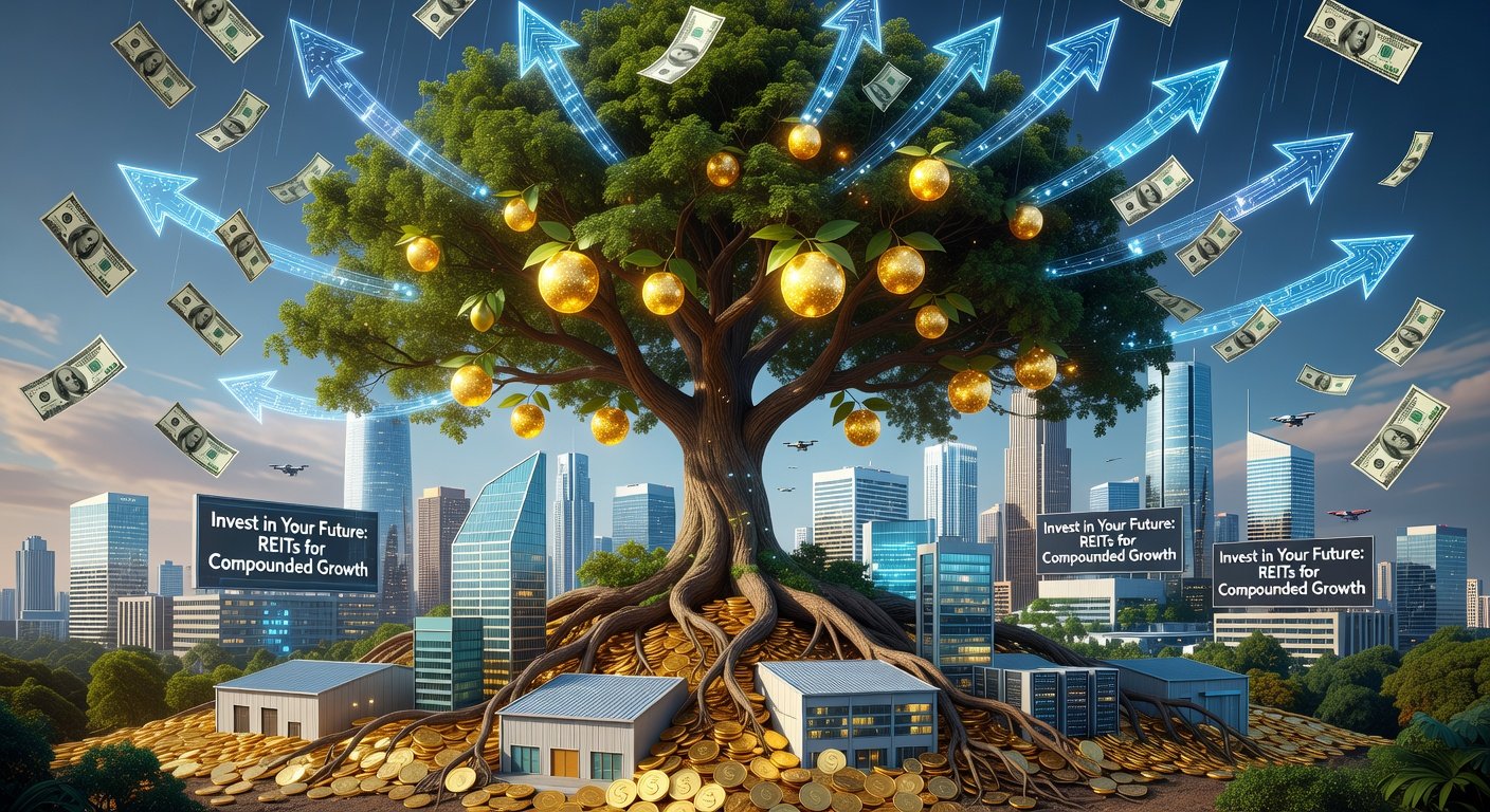 DRIPs in REITs: Compound Passive Income in 2026