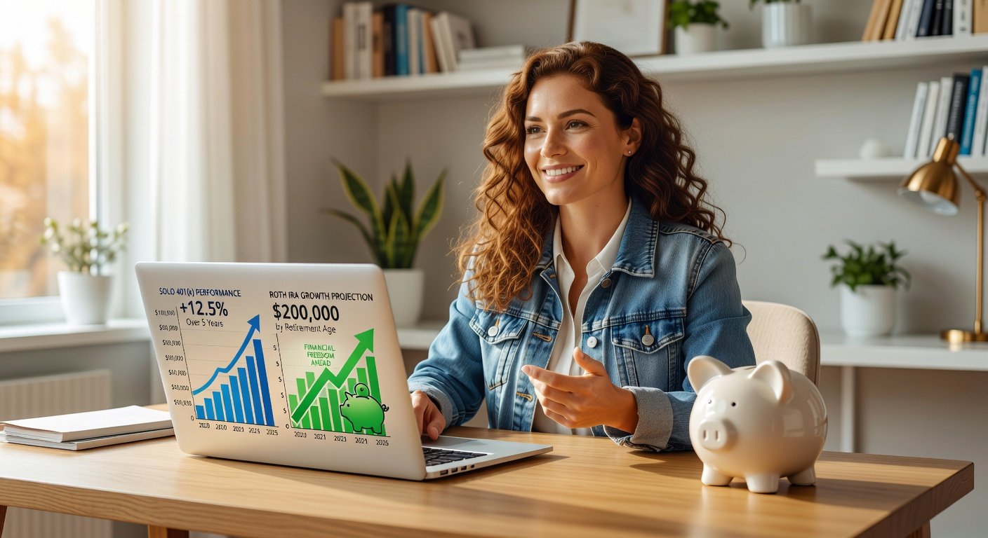 Gig Worker Retirement: Solo 401(k) & Roth IRA Guide