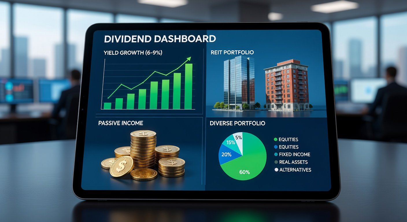 Integrate REITs into Dividend Strategy for 6-9% Yields in 2026