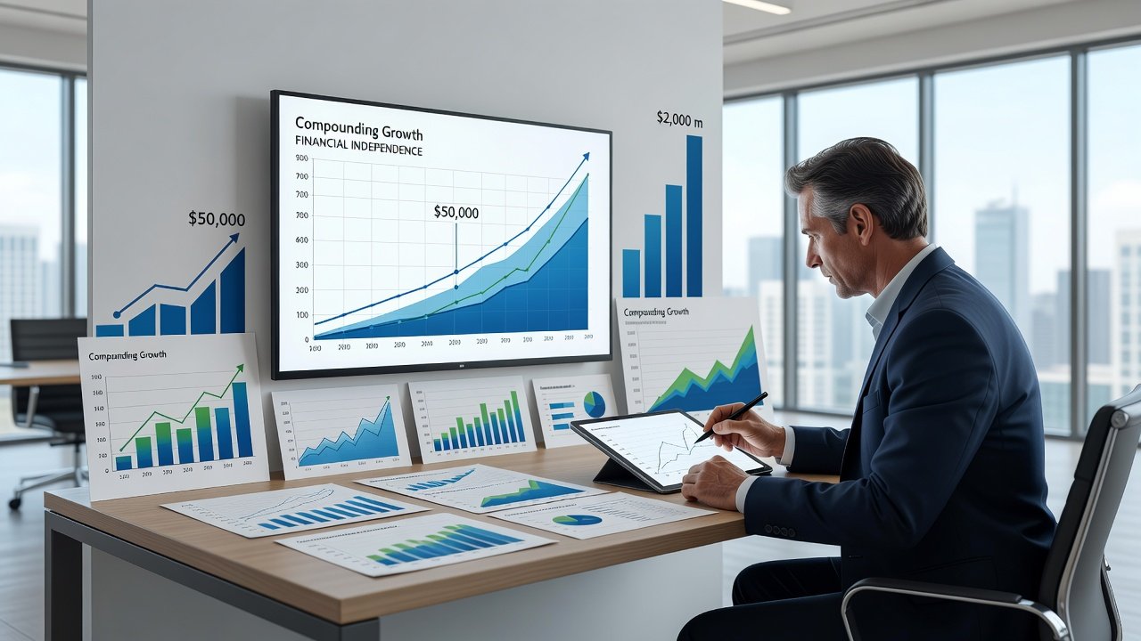 Crafting Personalized Compounding Models for Financial Independence