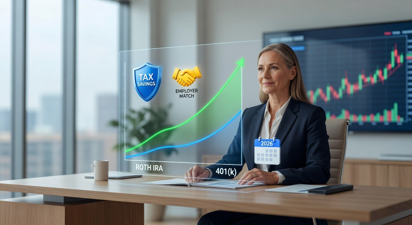 Roth IRA vs 401(k): Optimal 2026 Retirement Strategies