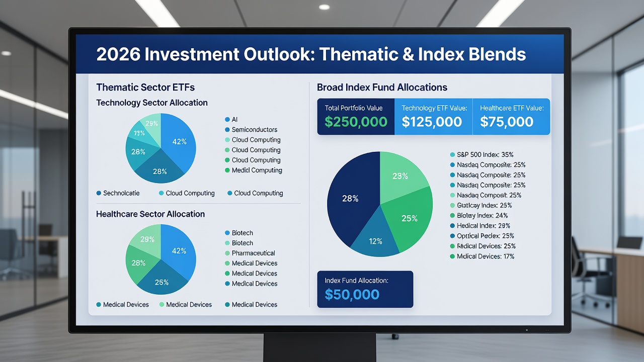 Thematic ETF Portfolios: Blending Sector ETFs with Index Funds 2026